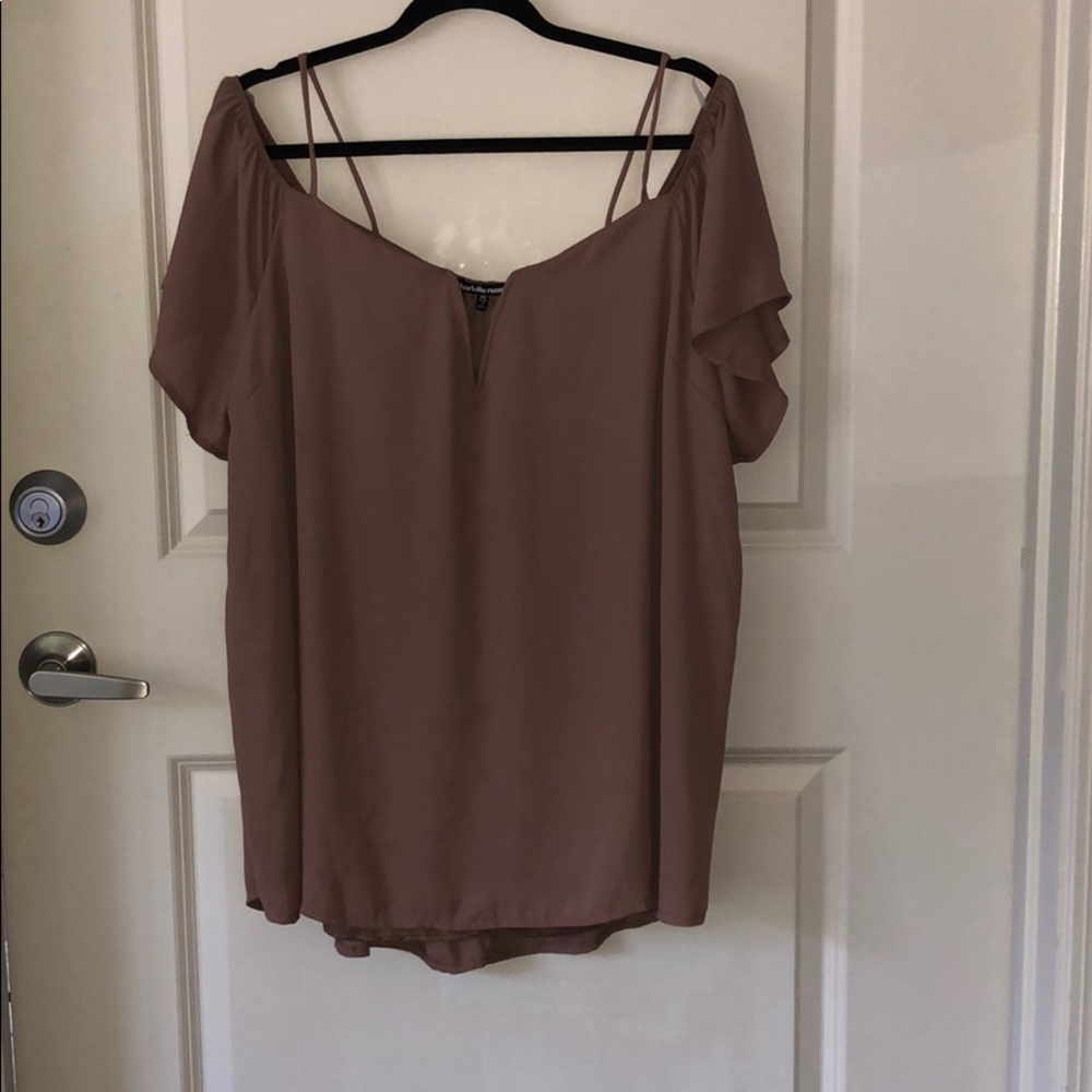 Brown blouse